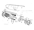 Craftsman 426260913 sweeper unit assembly diagram