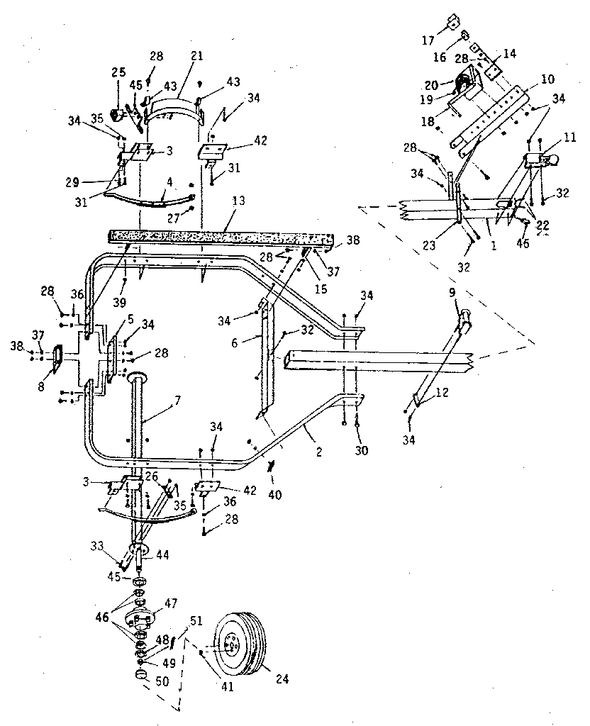 600 lb. boat trailer