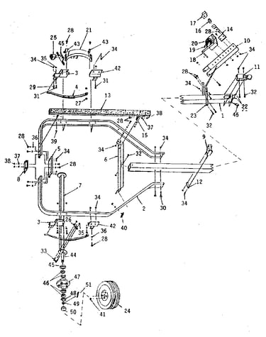 600 lb. boat trailer