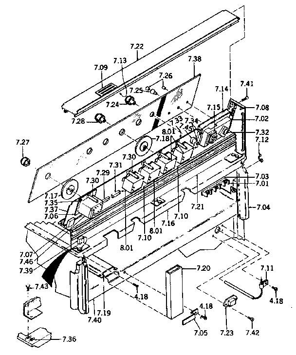 Controls, switches, timers and indicator lights