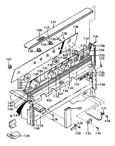 Controls, switches, timers and indicator lights