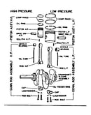 Connecting rod and piston assy.