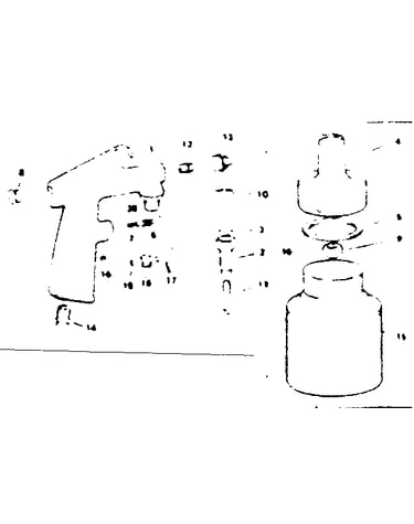 Pressure feed bleeder sand blast gun
