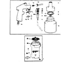 Craftsman 106168130 siphon feed nonbleeder sand blast gun diagram