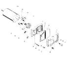 Kenmore 583404120 motor package assembly diagram