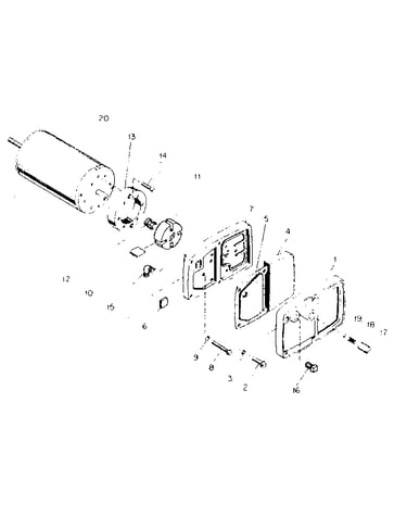 Motor package assembly