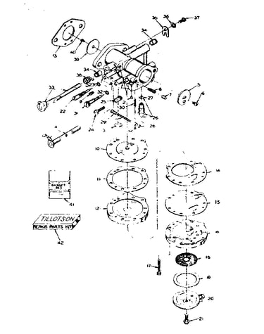 Carburetor (model hl-11a)