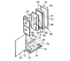 Norcold 644-EG door assembly diagram