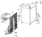 Norcold DE-400 unit parts diagram