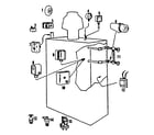Kenmore 8676151 boiler controls diagram