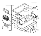 Kenmore 618440 cabinet parts diagram