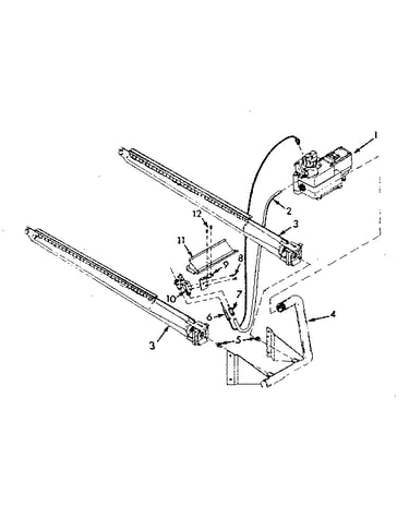 Burner & manifold assembly