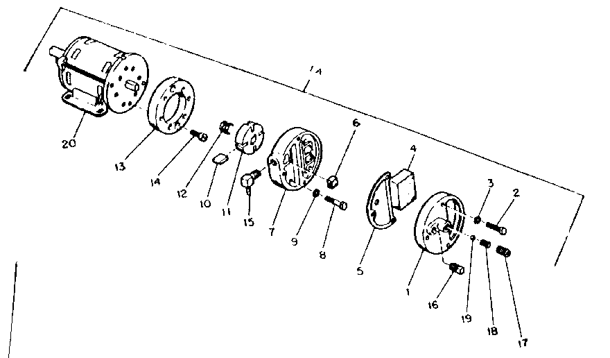 Motor package assembly