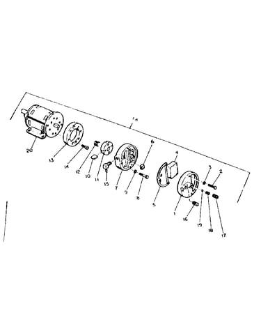 Motor package assembly
