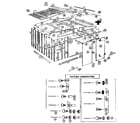 Roper 7880 10'x7' building and fastener combinations diagram