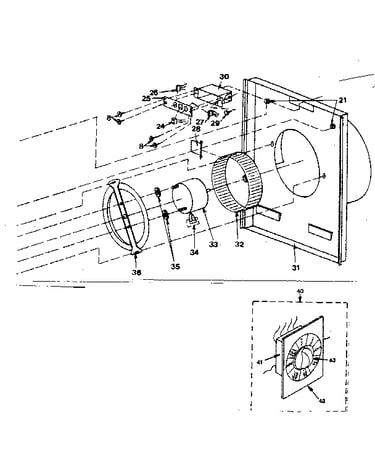 Ceiling housing