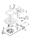 Record changer - above baseplate