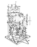 Record changer - below baseplate