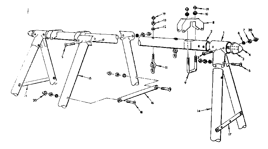Frame assembly no. 57