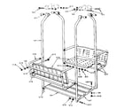 Sears 70172614-78 lawnswing assembly diagram