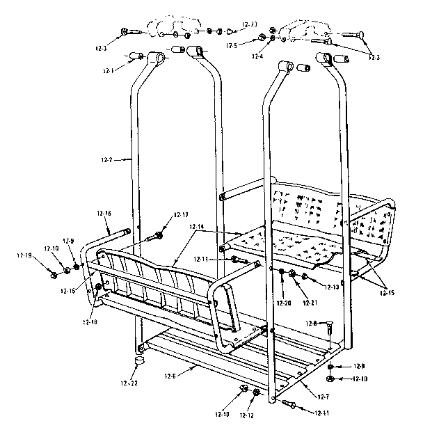 Lawnswing assembly