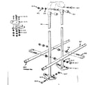 Sears 70172615-78 glide ride assembly no. 4 diagram