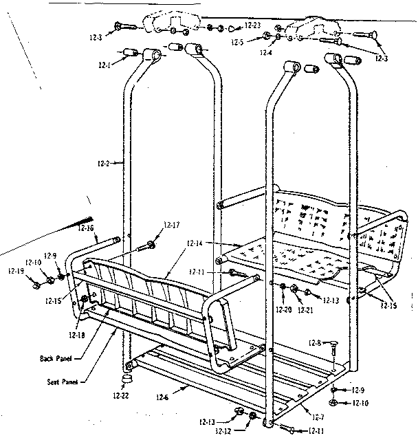 Lawnswing assembly no. 10