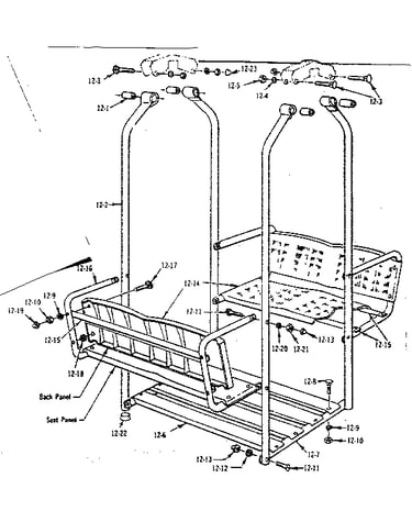 Lawnswing assembly no. 10