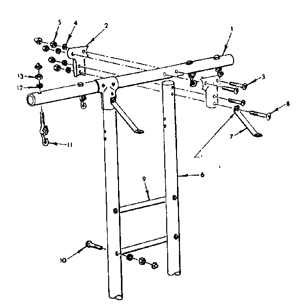Top bar assembly no. 2