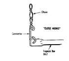 Sears 70172628-78 swing assembly no. 11 diagram