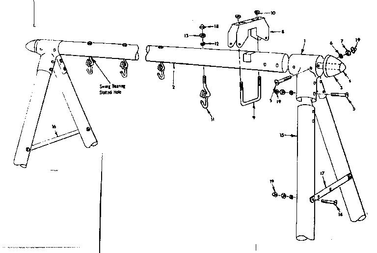 Frame assembly no. 8-a