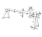 Sears 70172811-78 frame assembly no. 56-a diagram