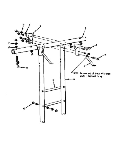 Top bar assembly no. 3