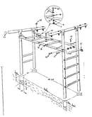 Over head rail assembly no. 6