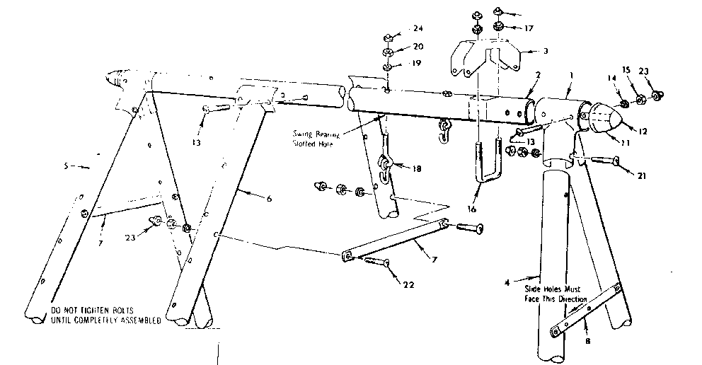 Frame assembly no. 76