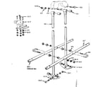 Sears 70172816-78 glide ride assembly no. 4 diagram