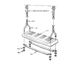 Sears 70172816-78 swing assembly no. 3 diagram