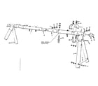 Sears 70172817-78 frame assembly no. 72 diagram