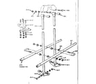 Sears 70172817-78 glide ride assembly no. 4 diagram