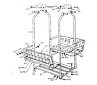 Sears 70172817-78 lawnswing assembly no. 10 diagram