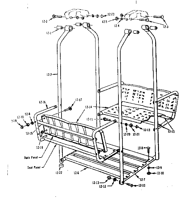 Lawnswing assembly no. 10