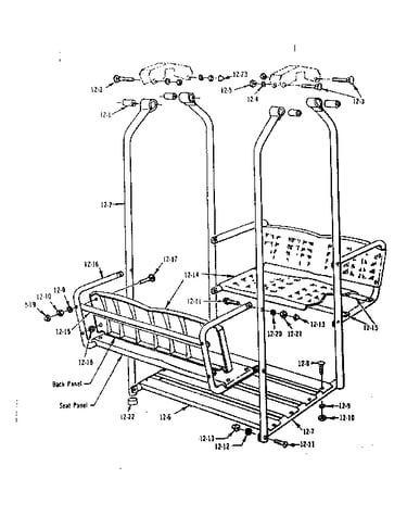 Lawnswing assembly no. 10