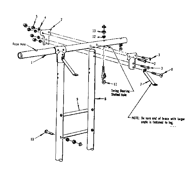 Top bar assembly no. 1