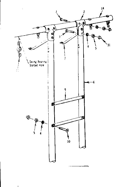 Top bar assembly no. 1