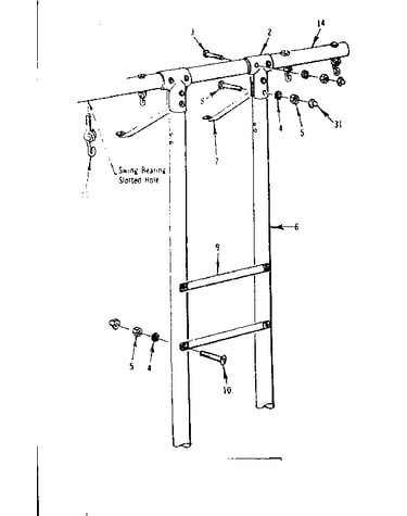 Top bar assembly no. 1