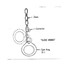 Sears 70172821-78 gym ring installation no. 1 diagram