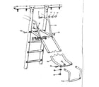Sears 70172619-78 slide assembly diagram