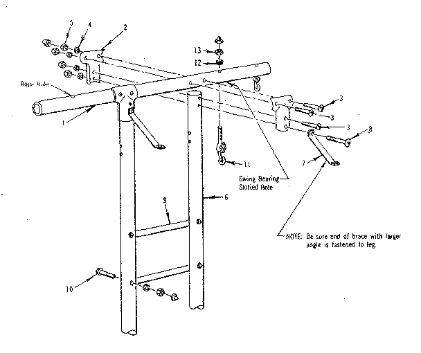 Top bar assembly no. 1