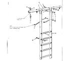Sears 70172822-78 top bar assembly no. 4 diagram