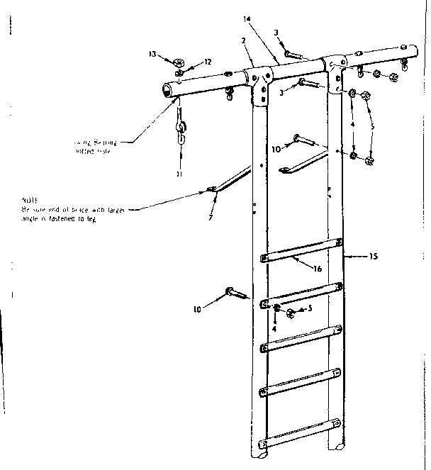 Top bar assembly no. 4